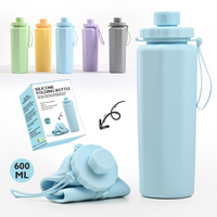 Garrafa Dobrável 600ml